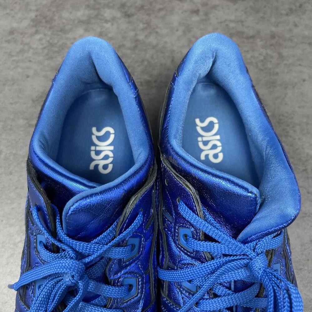 Asics Gel Lyte 3 Sneakers Womens Size 7.5 Blue Running Shoes H6E5L - Picture 9 of 11
